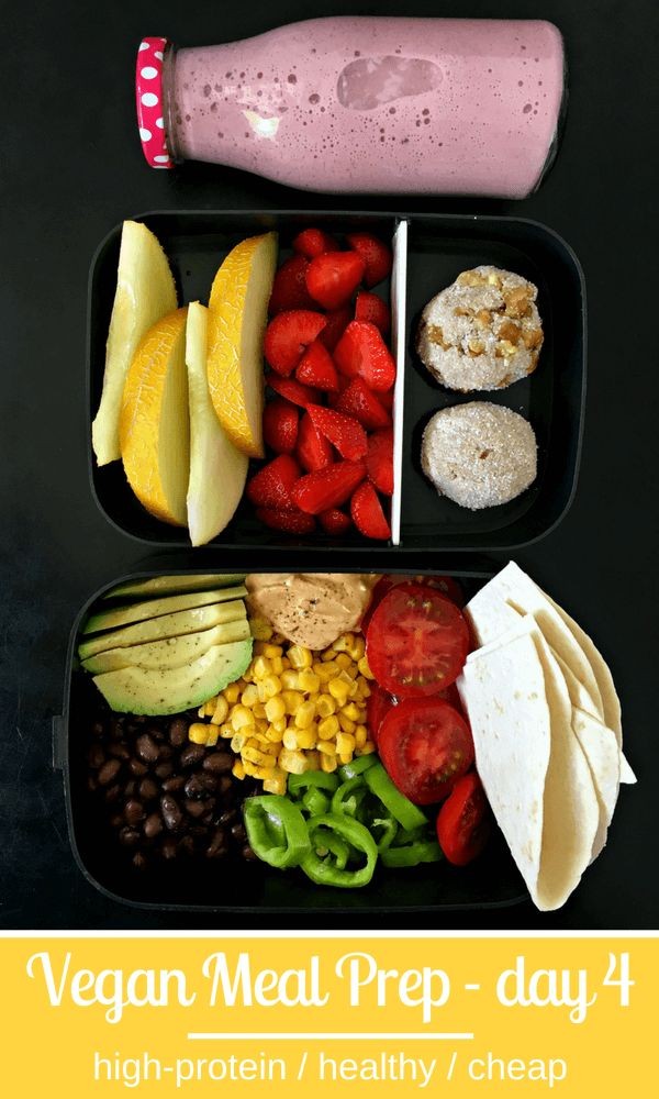 Vegan lunch box